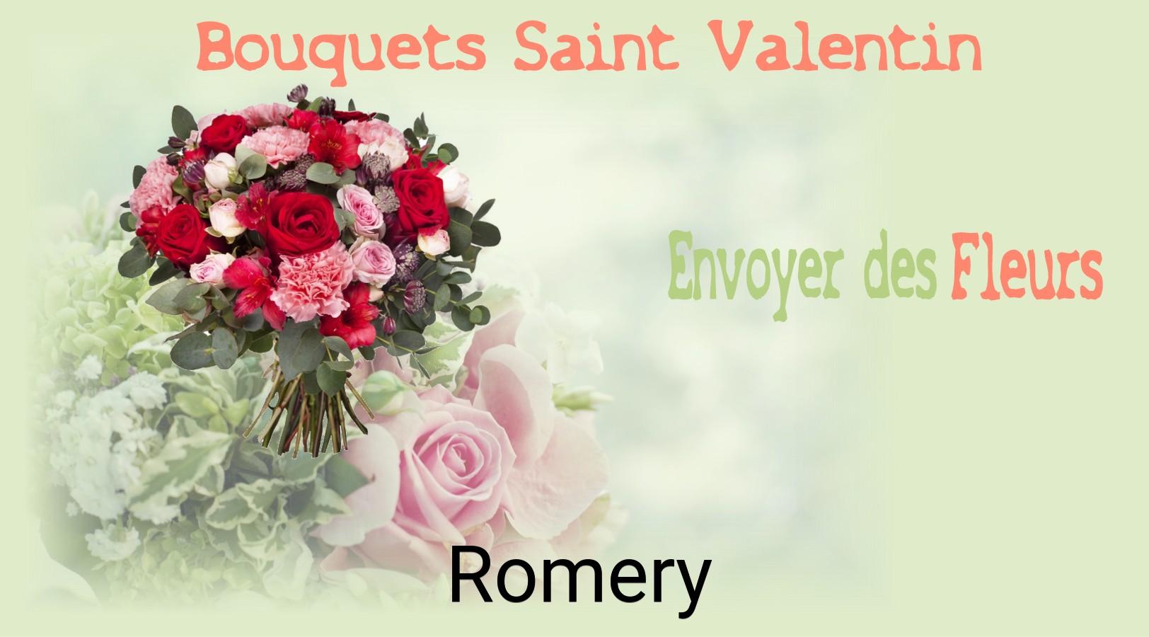 Roses de Saint-Valentin livrées à Romery